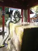 北口本宮冨士浅間神社の手水舎