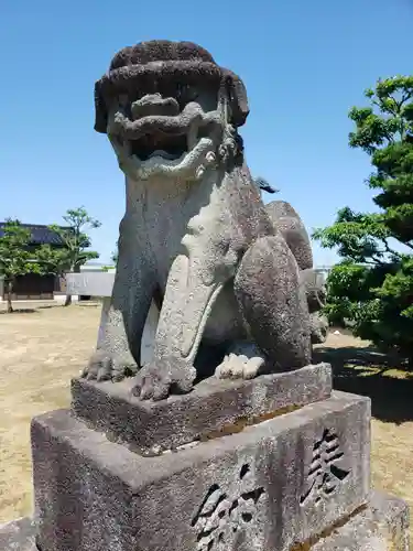 佐野神社の狛犬