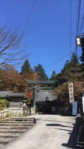 榛名神社の鳥居