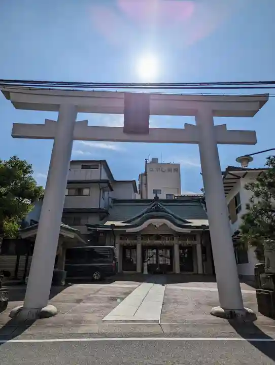 事代主神社の鳥居