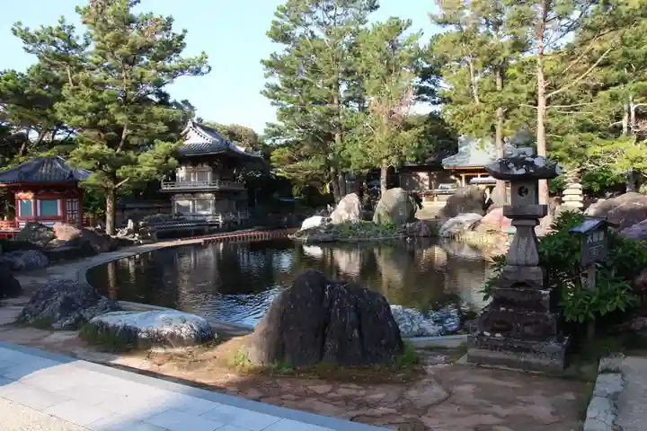 金剛福寺の庭園