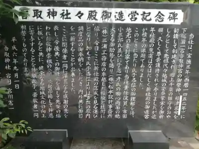 上千葉香取神社の歴史