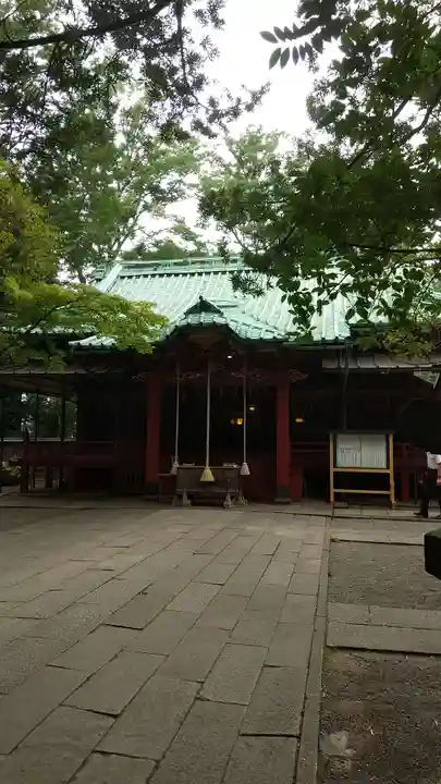 赤坂氷川神社の本殿・本堂