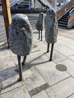 安積國造神社の周辺