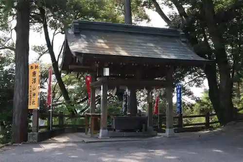 唐澤山神社の手水舎