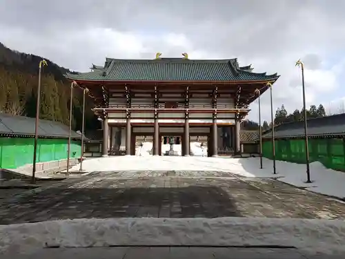 清大寺(越前大仏)の山門・神門