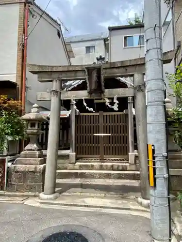 北菅大臣神社の鳥居