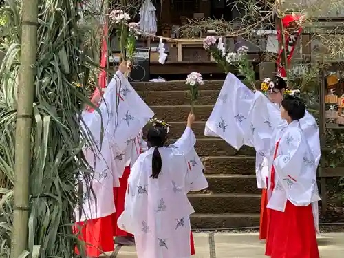 荒船山神社里宮の神楽