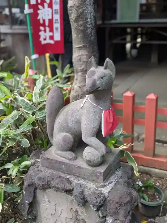 花園稲荷神社の狛犬
