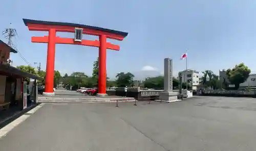 富士山本宮浅間大社の鳥居