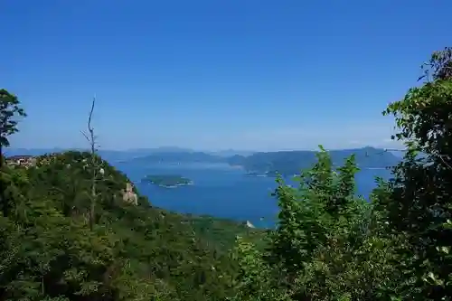 大聖院弥山本堂の景色