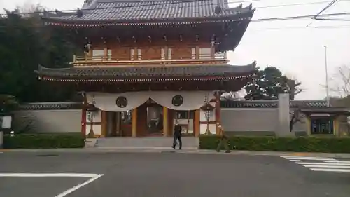 伝通院の山門・神門