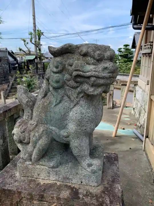 阿蘇神社の狛犬