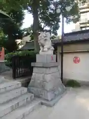 上平井天祖神社の狛犬