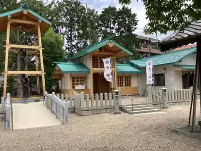 西八龍社の本殿・本堂