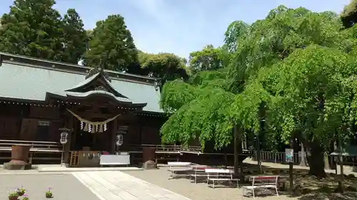 常陸第三宮　吉田神社の本殿