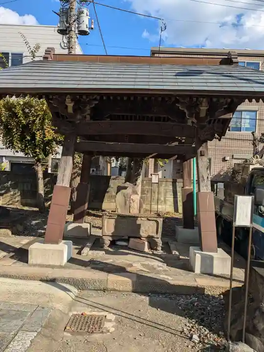 浄心寺の手水舎