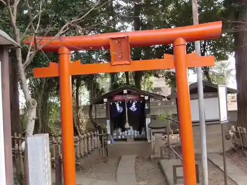 畑子安神社の鳥居