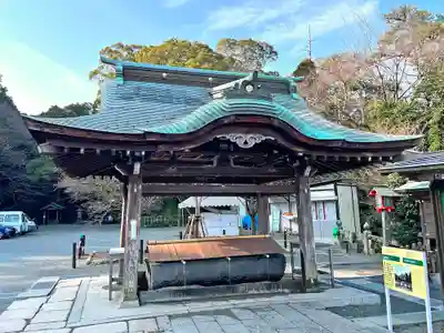 高良大社の手水舎