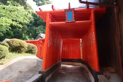 足立山妙見宮（御祖神社）の鳥居