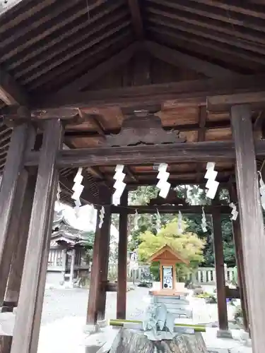 白鷺神社の手水舎