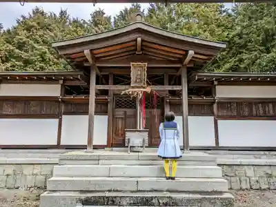 九居瀬八幡神社の本殿・本堂