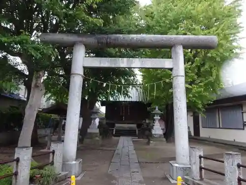 本塩豊受神社の鳥居