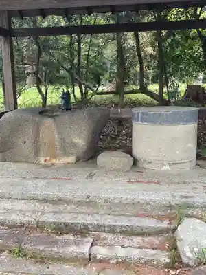 太田神社の手水舎