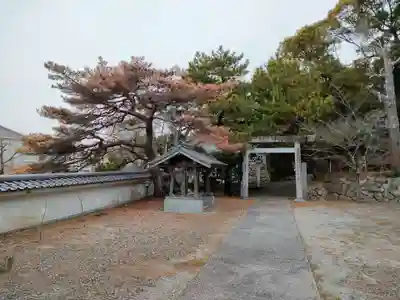 護国神社の手水舎