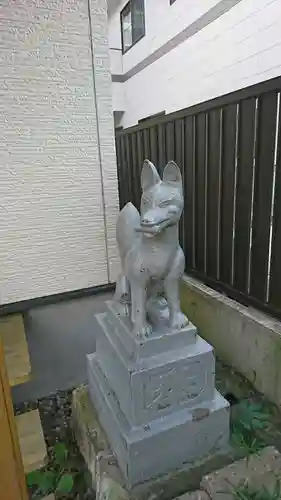 四社宮の狛犬