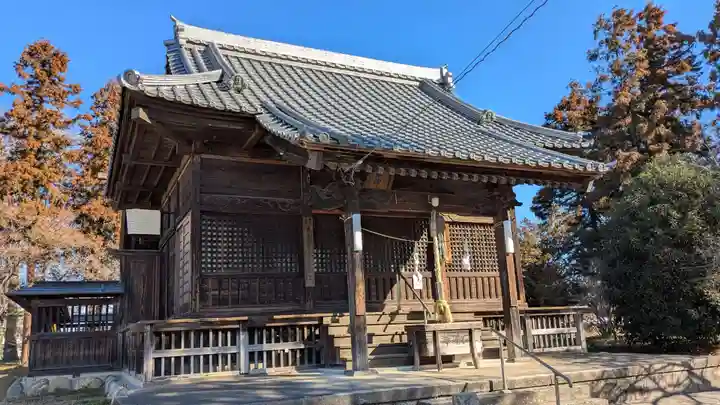 大我井神社の本殿・本堂