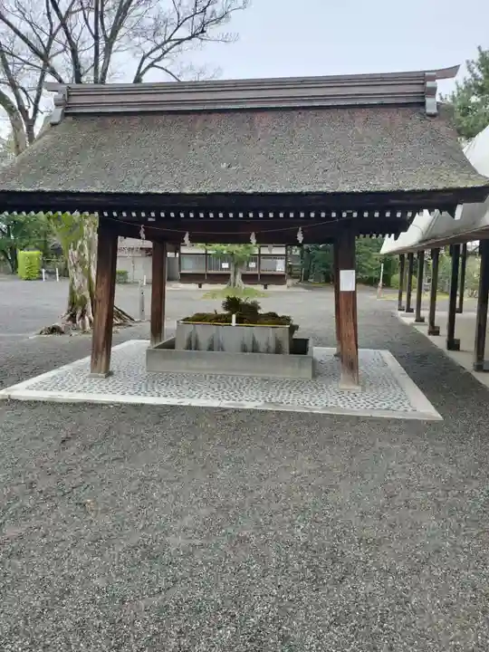 尾張大國霊神社(国府宮)の手水舎
