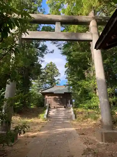 北辰神社の鳥居