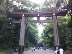 明治神宮の鳥居