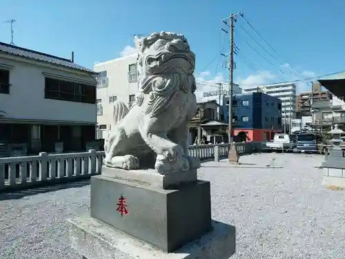 八王子神社の狛犬