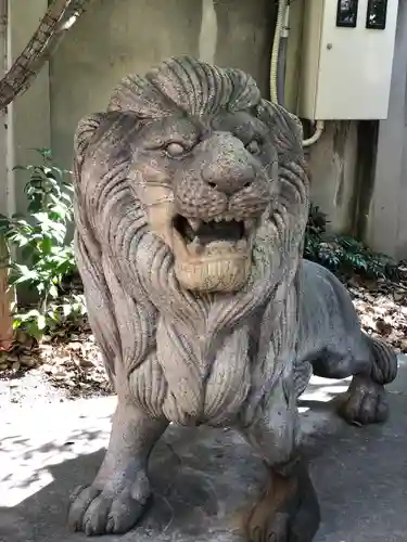 坐摩神社の狛犬