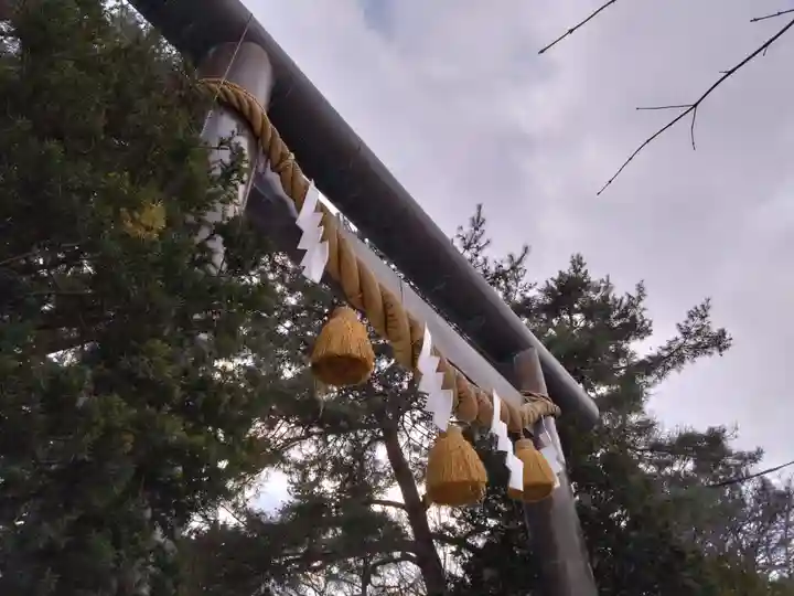 白石神社の鳥居