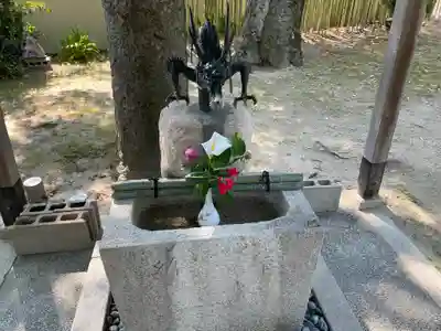 白山姫神社の手水舎