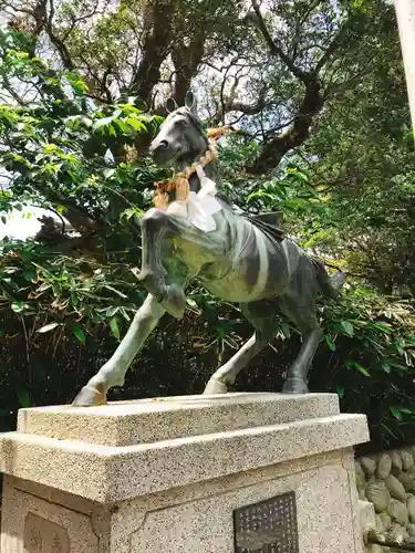 白羽神社の狛犬