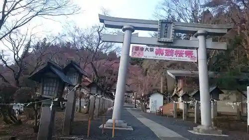 南湖神社の鳥居