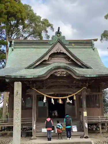 溝口竃門神社の本殿・本堂