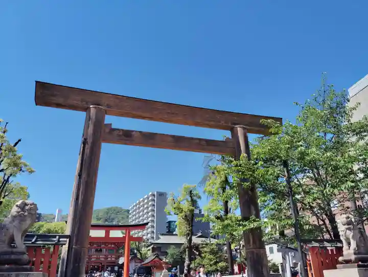 生田神社の鳥居