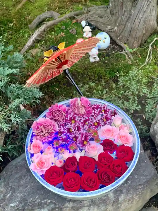 法輪寺の手水舎