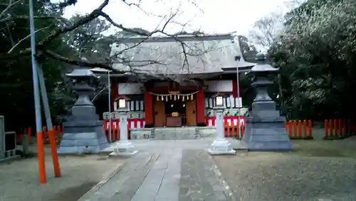 息栖神社の本殿・本堂