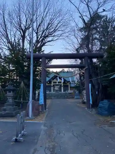 月寒神社の鳥居