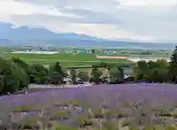 富良野神社の周辺
