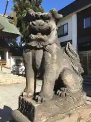 烈々布神社の狛犬