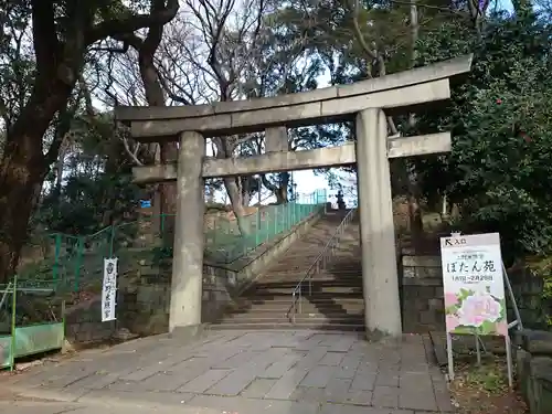 上野東照宮の鳥居
