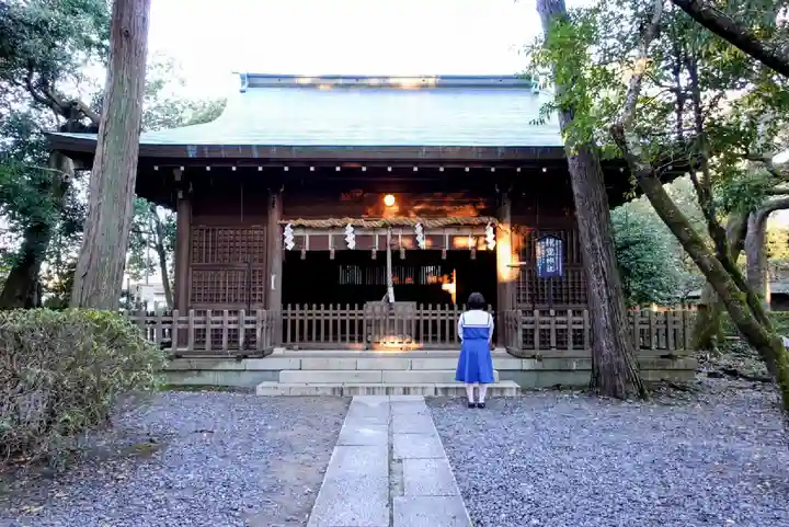 大井神社の本殿・本堂