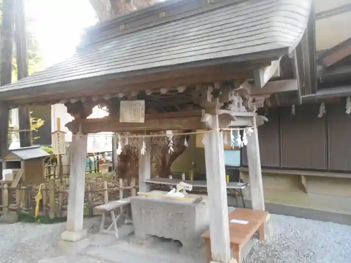 御霊神社の手水舎